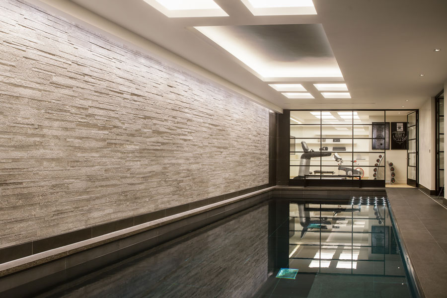 Pool in Town House, Central London