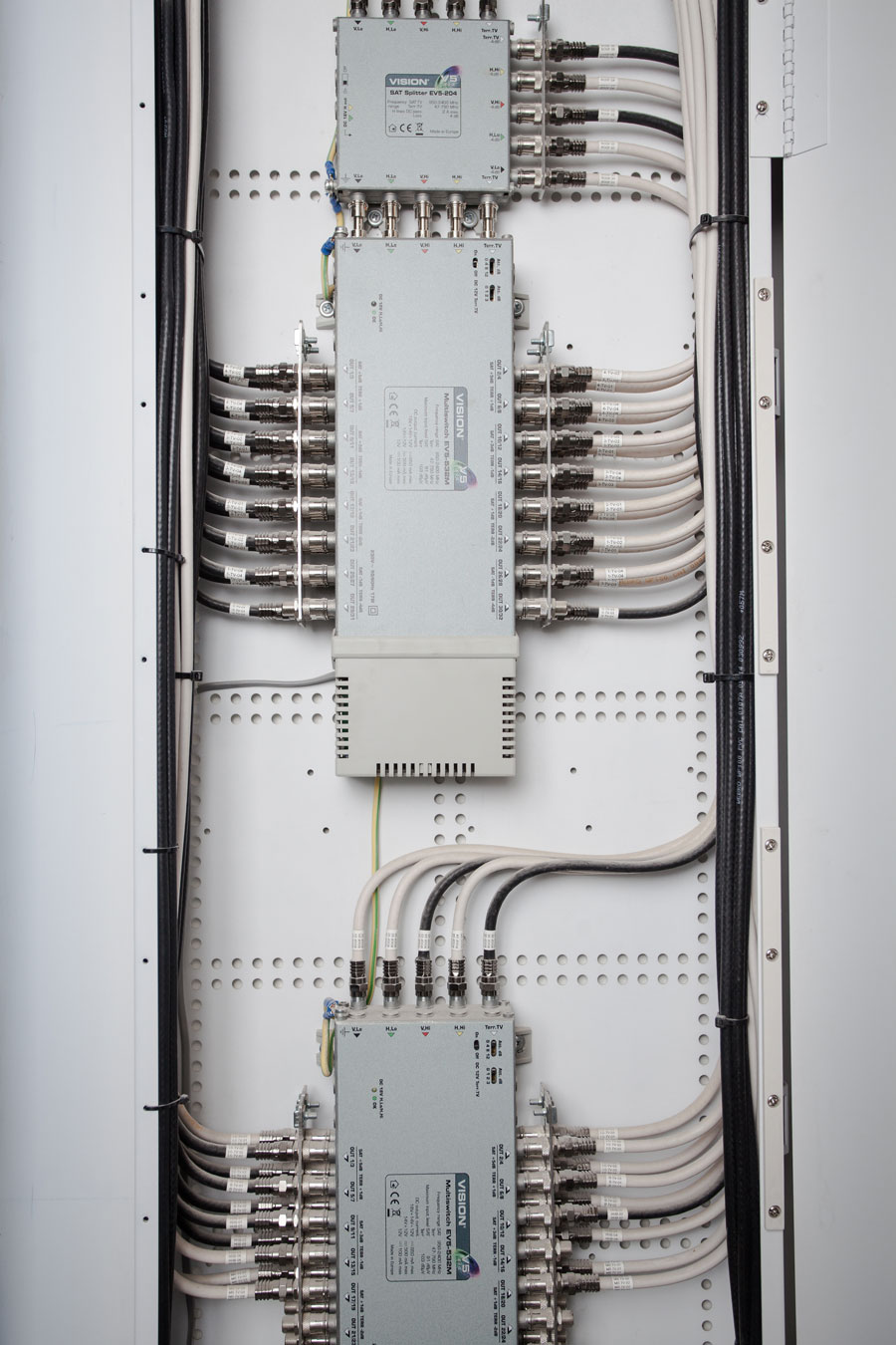 Câblage dans Town House, Central London