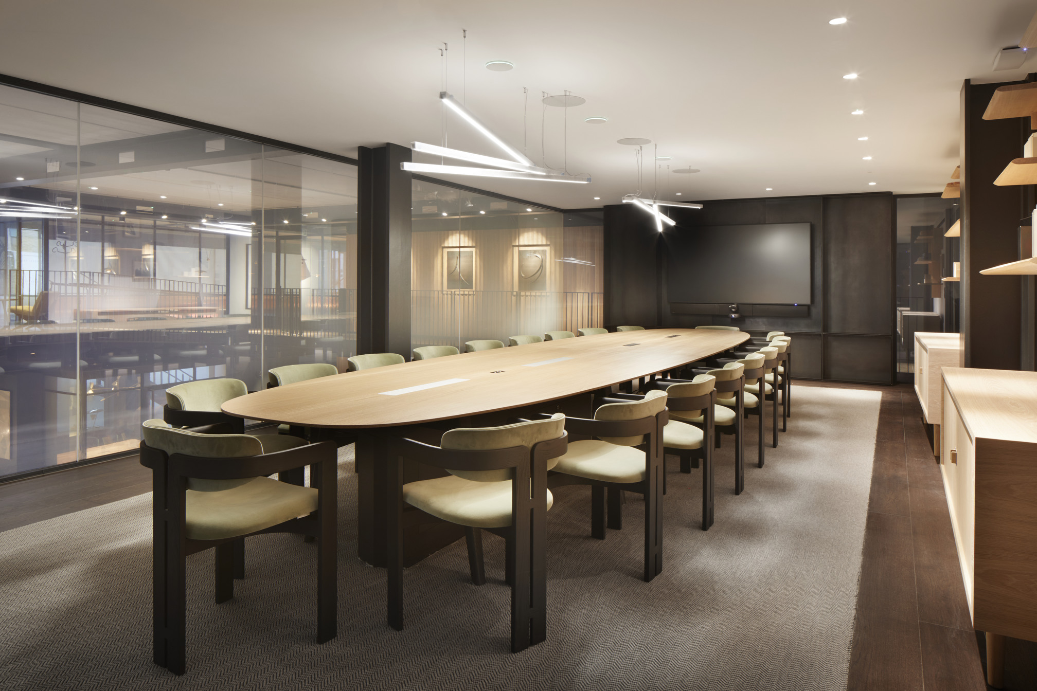 Derwent Hybrid Office Conference Meeting Room