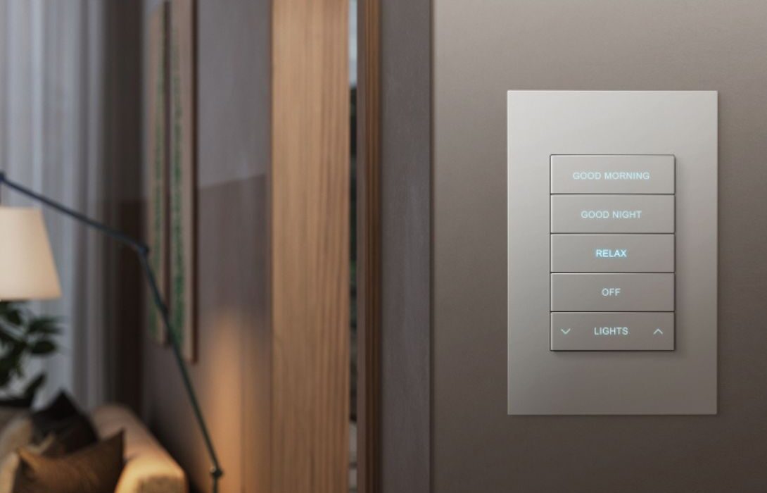 Panneau tactile domotique Crestron